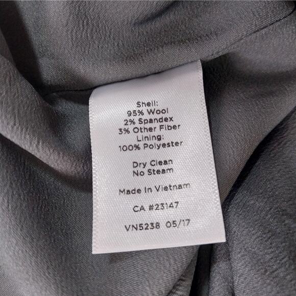 NWT@$199! TALBOTS! WOOL MICROPLAID BLACK & GRAY FLATE BOTTOM DRESS! SZ 6 - Picture 10 of 11